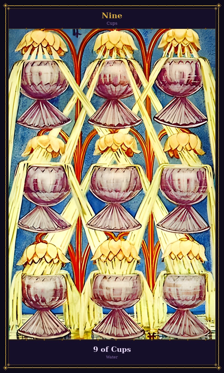 9 of Cups