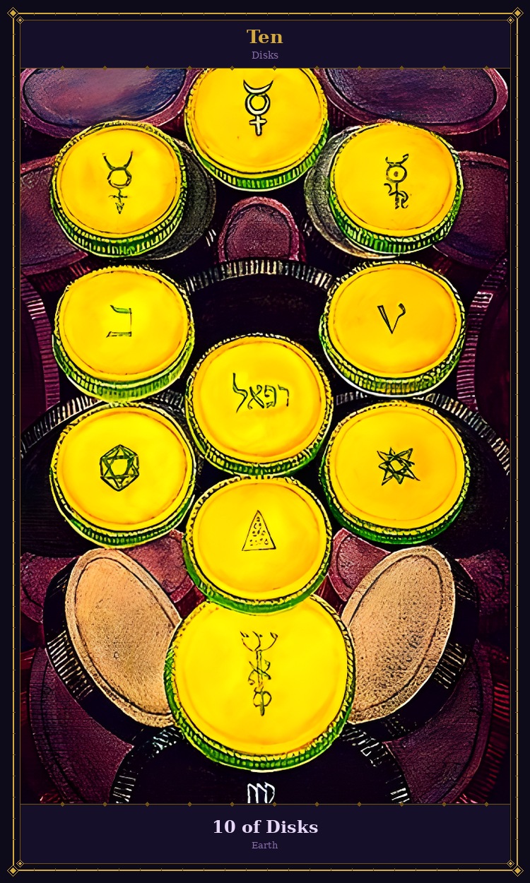 10 of Disks