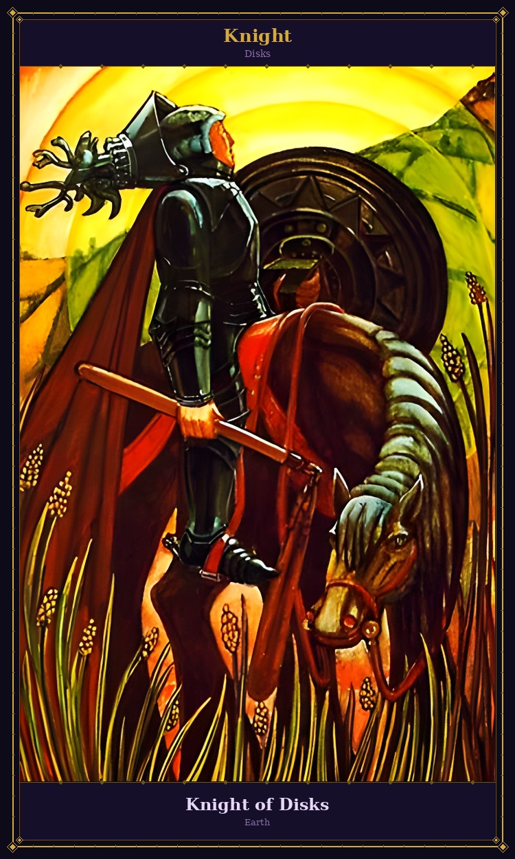 Knight of Disks