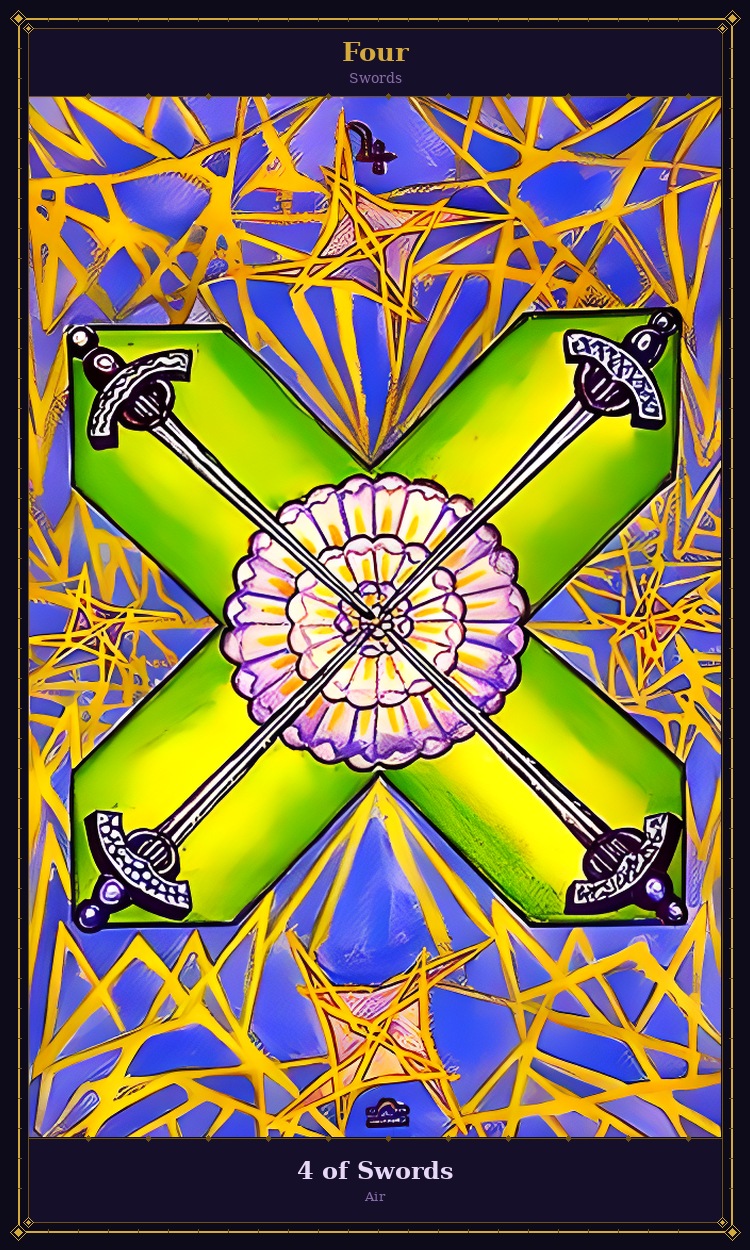 4 of Swords