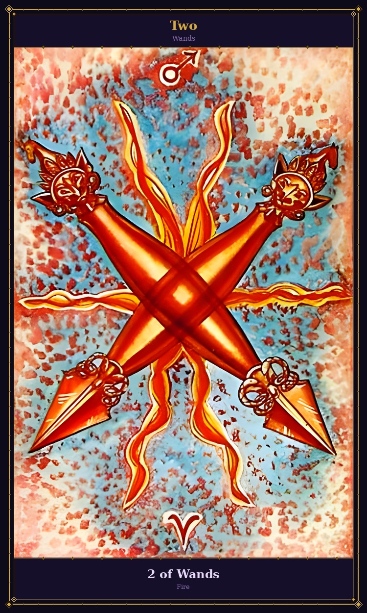 2 of Wands
