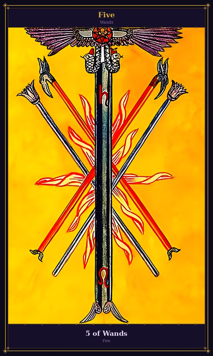 5 of Wands