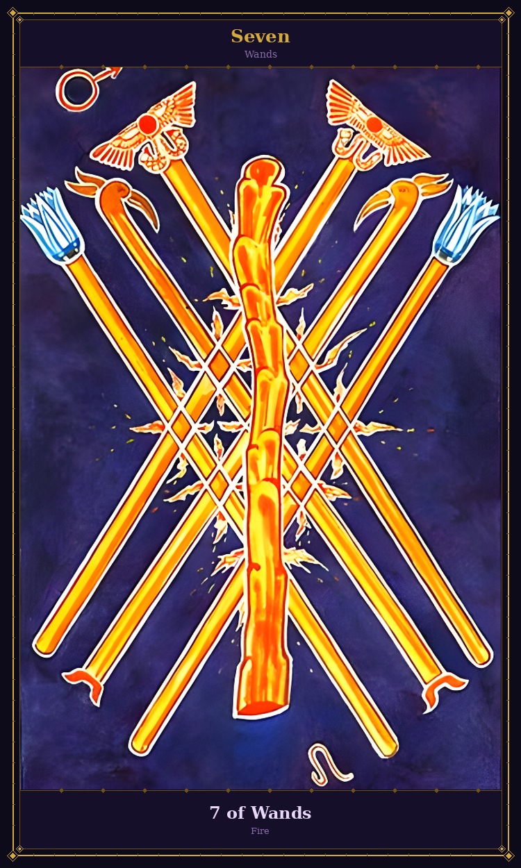 7 of Wands
